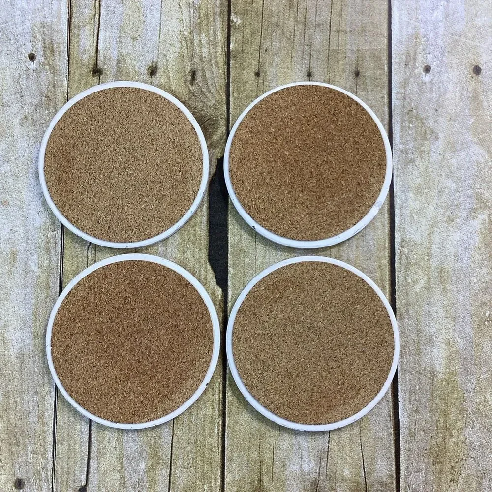 Vintage Rooster Chicken Ceramic Coasters Set of 4 with Holder Farmhouse Decor